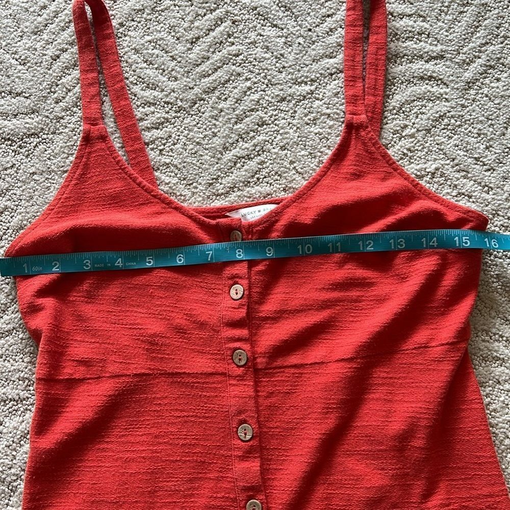 Lucky Brand Button Up Knit Dress Size Small - Picture 14 of 16